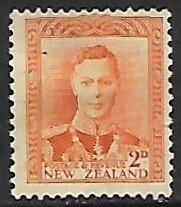 New Zealand # 258 - King George VI - used.....{GR5}