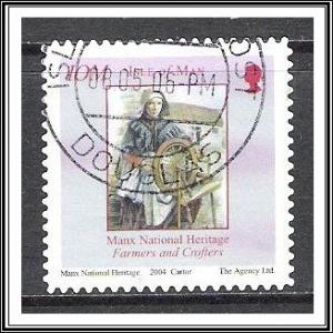 Isle of Man #1056 Manx History S/A Used