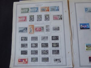 Barbados 1852-1992 Stamp Collection on Scott Album Pages