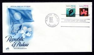 Palau 20-21 Marine Life Artcraft U/A FDC