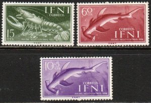 Ifni Sc #74-75, B20 Mint Hinged