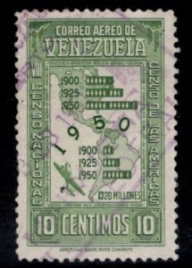 Venezuela  Scott C303 used airmail stamp