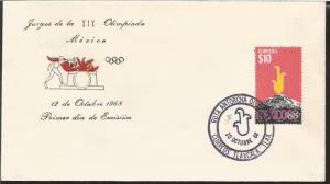 A) 1968 MEXICO, OLYMPIC TOURCH, IGNITION FIRE OLYMPIC, PYRAMID OF THE SUN OF TEO