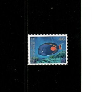 Micronesia 1996 - Marine Life Fish - Single Stamp - Scott #217 - MNH