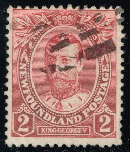 Newfoundland #105 King George V; Used