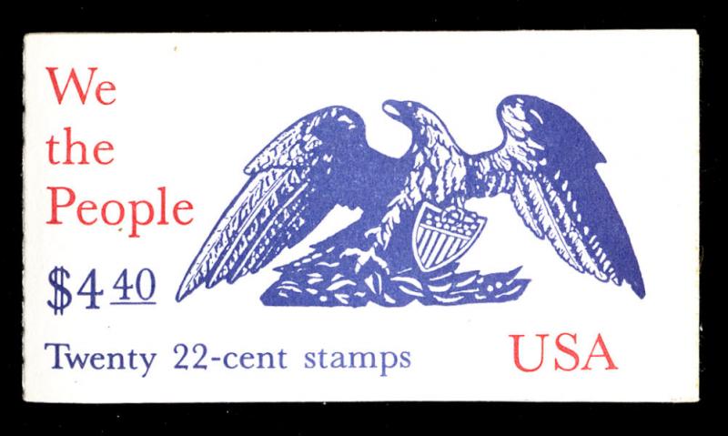 US #2359a COMPLETE BOOK, BK162 Constitution,  VF mint never hinged, super fre...