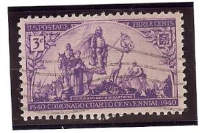 U.S. Used Scott #898 3 Cent  Violet