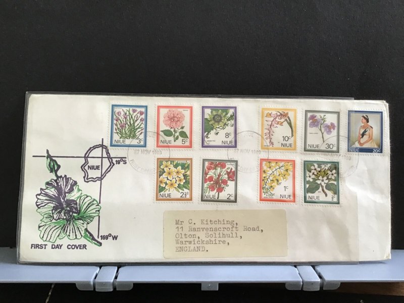 Niue 1969 First Day Cover multi stamp cover R31330