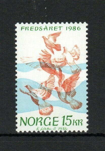 Norway 1986 15k International Peace Year MNH