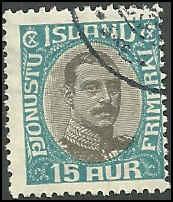 Iceland - O44 - Used - SCV-1.50