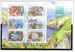 Guernsey Sc 977a  2008 Gouliot Headland stamp sheet used