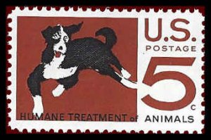 PCBstamps   US #1307 5c Humane Treatment Animals, MNH, (32)