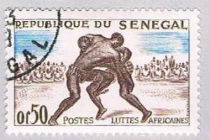 Senegal 202 Used Wrestlers 1961 (BP29915)