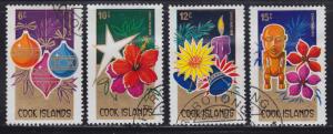 Cook Islands 537-540 Christmas Ornaments 1979