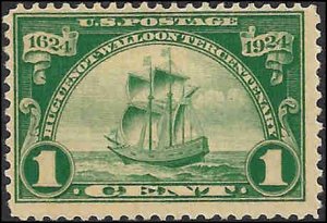 614 Mint,OG,HR... SCV $3.00