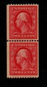 US 386 Line pair Mint never hinged