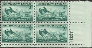 # 936 MINT NEVER HINGED COAST GUARD