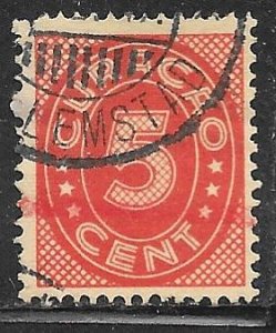 Netherlands Antilles, Curacao 131: 5c Numeral, used, F-VF