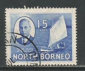 North Borneo    #251  Used  (1950)  c.v. $0.65