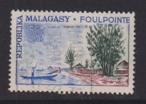 Malagasy Republic  #330  used 1962  Foulpointe shore 50fr