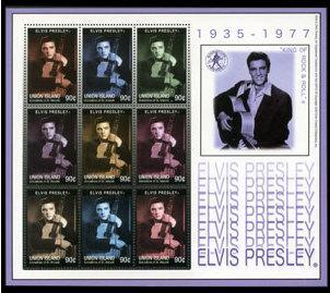 VINCENT GRENADINES SHEET ELVIS PRESLEY 