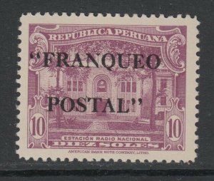Peru, Scott 393, MNH