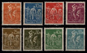 Germany 1923 Miners & Farmers, Set [Unused]