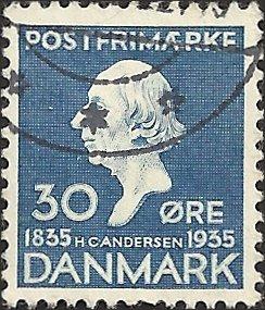 DENMARK -  #251 - Used - SCV-0.50