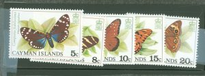 Cayman Islands #386-90  Single (Complete Set)