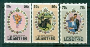 Lesotho 1981 Charles & Diana Royal Wedding MUH lot81840