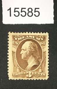 MOMEN: US STAMPS # O74 UNUSED NO GUM $50 LOT #15585