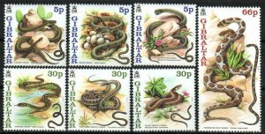 Gibraltar Stamp 864-870  - Year of the Snake