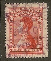 Colombia  Scott 341   Narino   Used