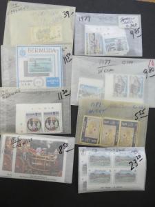 EDW1949SELL: Bermuda Sehr Sauber Alle VF MNH Sammlung von Cplt Sets Katze