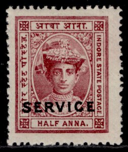 INDIAN STATES - Indore EDVII SG S2, ½a lake, M MINT.
