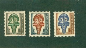 FRENCH POLYNESIA J28-J30 MH CV $2.65 BIN $1.30