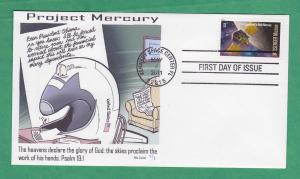 2011 Messenger Space stamp  few made  - Wile Cachet