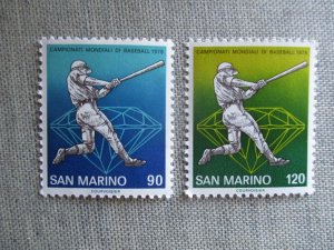 San Marino, Scott# 924-925, MNH