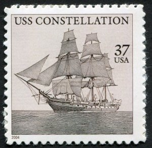 USA #3869 USS Constellation  (FV  $.37)