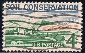 1133 4 cent Soil Conservation F-VF used