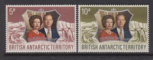 British Antarctic Territory 43-4 mnh