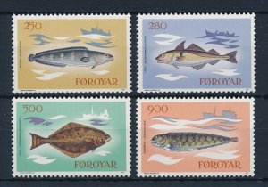 [28285] Faroe Islands 1983 Marine life fish  MNH