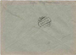 Germany Soviet Zone 1948 Finsterwalde to Hollen  stamps cover  R20717