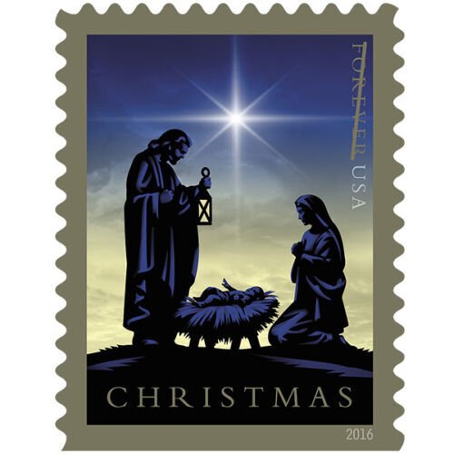 2016 47c Christmas, Jesus in Nativity, Holy Family Scott 5144 Mint F/VF NH  | United States, General Issue Stamp