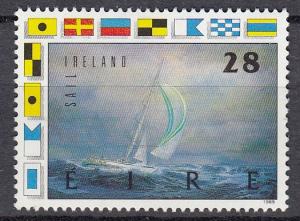 Ireland - 1989 Flags and Sail Ireland Yacht Sc# 754 - MNH - (336)