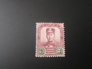 Malaya Johore 1904 Sc 61 MH