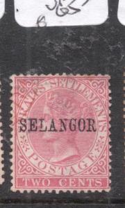 Malaya Selangor SG 34 VFU (5diu) 