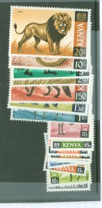 Kenya #20-35 Mint (NH) Single (Complete Set) (Wildlife)
