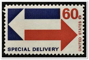 SC#E23 60¢ Special Delivery (1971) MNH