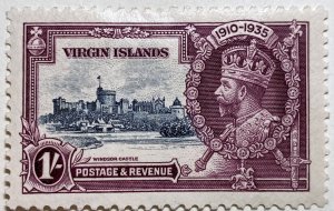 AlexStamps VIRGIN ISLANDS #72 XF Mint 